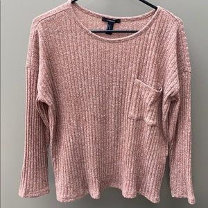 Peachy pink sweater